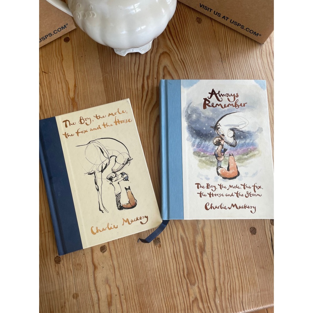 Charlie Mackesy 2 Book Bundle The Boy the Mole the Fox and the Horse Hardcover